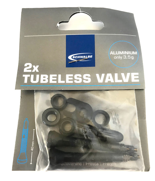 Twin-Pack of Schwalbe Tubeless Valve Kit