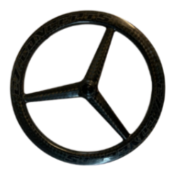 TriSpoke 20in Race Chair Front Wheel 406c 20