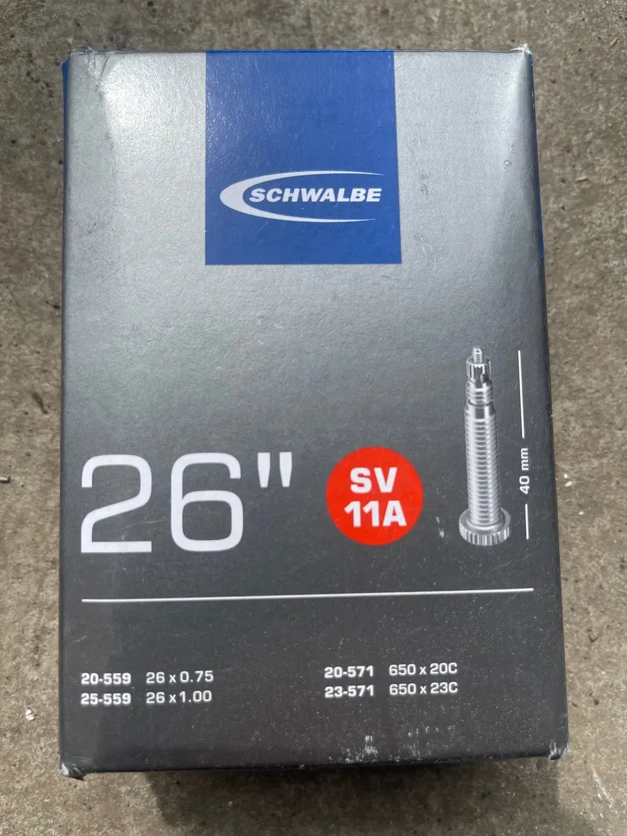 Schwalbe 650c Extra-Light, inner tube, 40mm valve